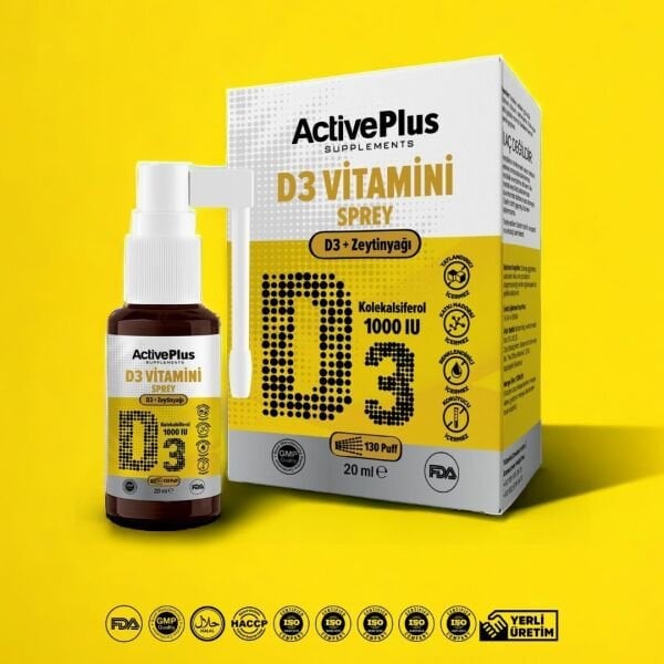 Vitamin D3 1000IU (130 Puff)