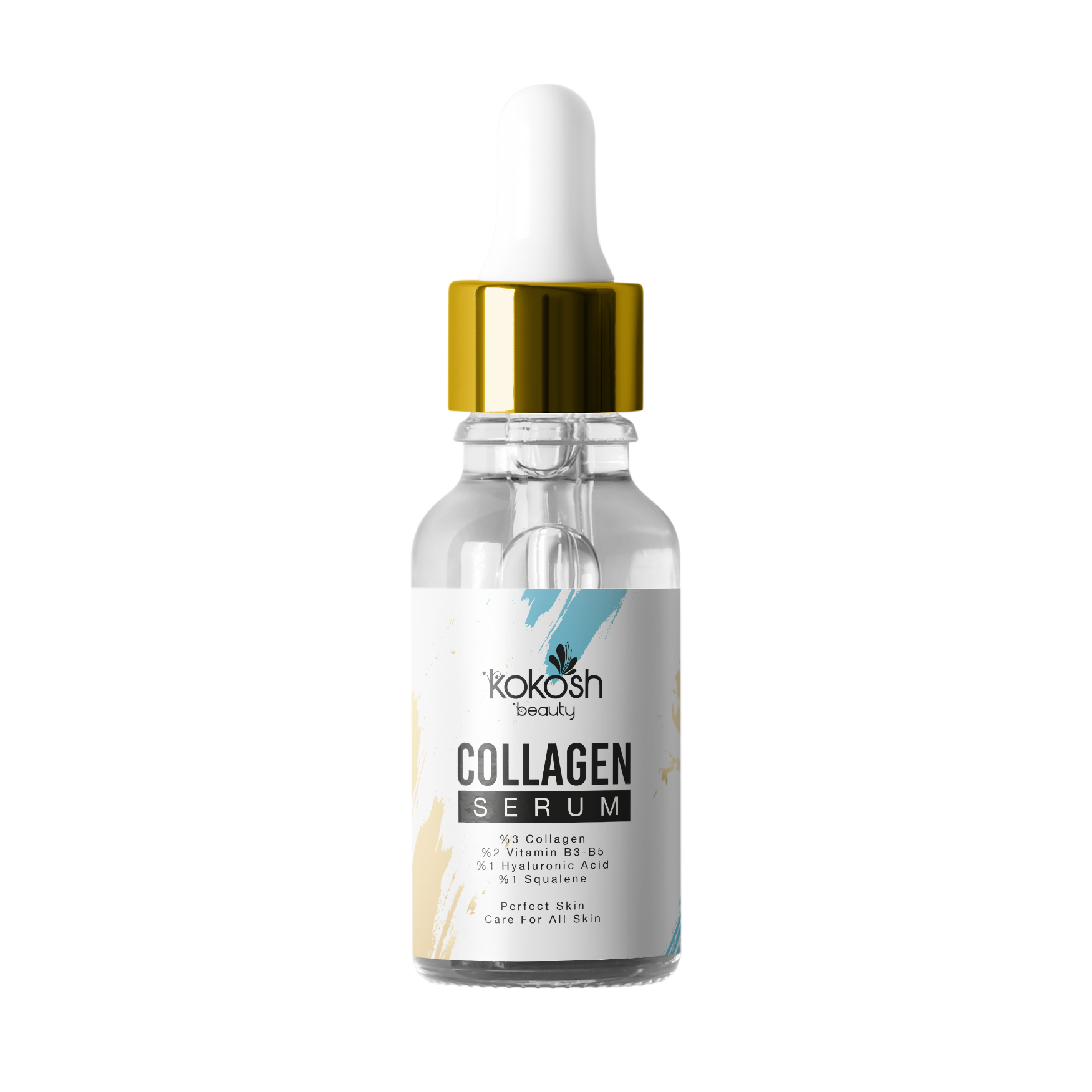 Collagen Serum - Kolajen & Vitamin B3-B5 & Hyaluronik Asit & Squalene