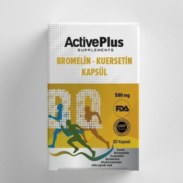 Bromelain-Quercetin 30 Kapsül