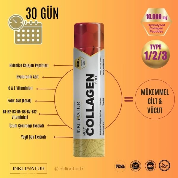 Multi Collagen Shot (30 Likit Shot)
