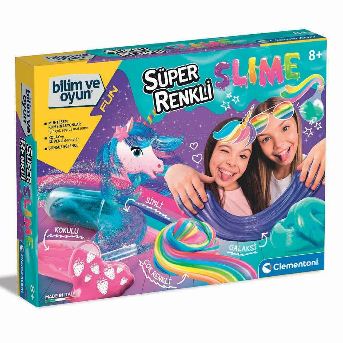 Clementoni Süper Renkli Slime 64812