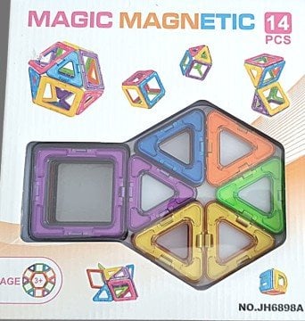Magic Magnetic 14 parça Mıknatıslı Bloklar
