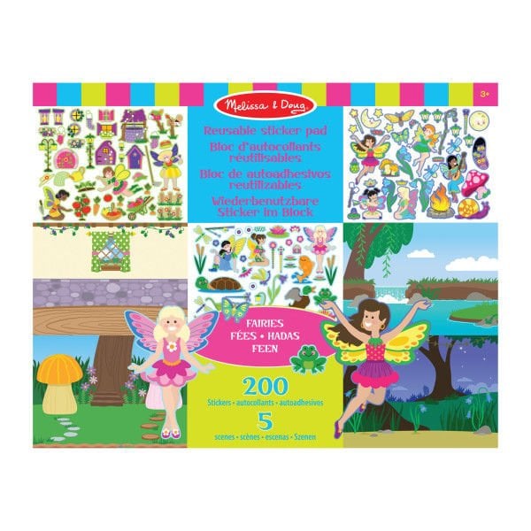 Melissa&Doug Tak Çıkar Çıkartma Kitabı Periler