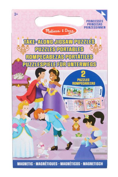 Melissa&Doug Mıknatıslı Yapboz Seti 2x15 Prenses