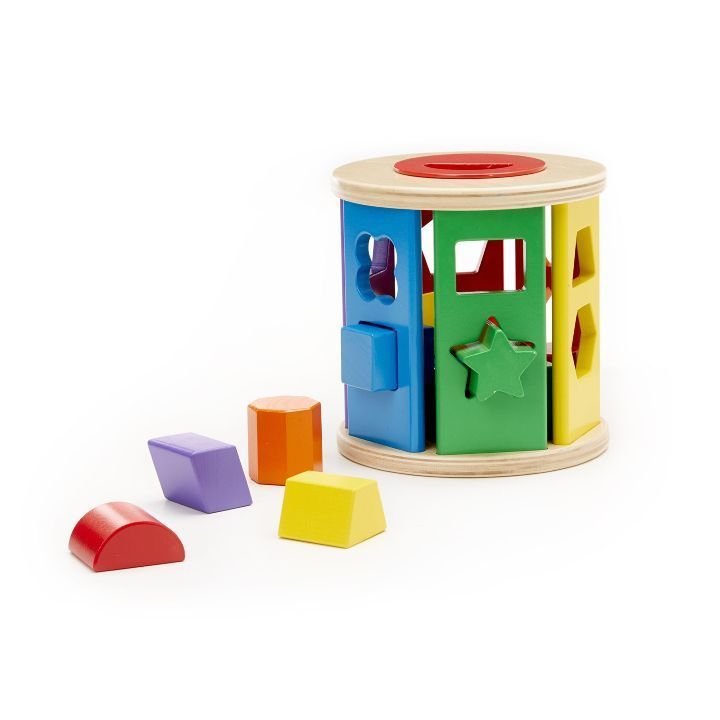 Melissa & Doug Döndür Eşleştir Şekil Bulmaca