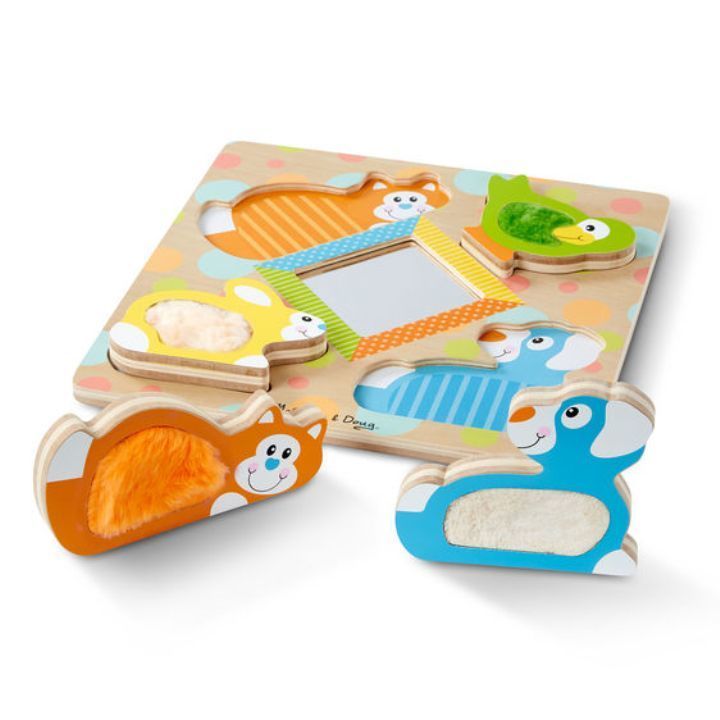 Melissa&Doug Dokun Hisset Yapboz Evcil Hayvanlar