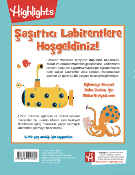 HighLights Jumbo Kitap Şaşırtıcı Labirentler