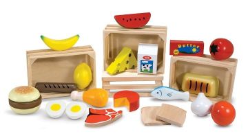 Melissa&Doug Oyuncak Ahşap Gıdalarımız Seti