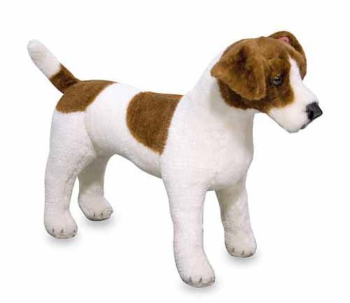 Melissa&Doug Dev Peluş Oyuncak Köpek Jack Russel Terrier