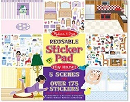 Melissa&Doug Tak Çıkar Çıkartma Kitabı Oyun Evi