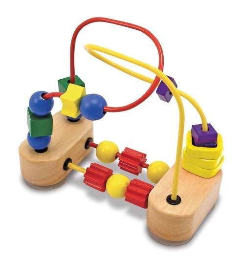 Melissa&Doug Ahşap Boncuklu Labirent