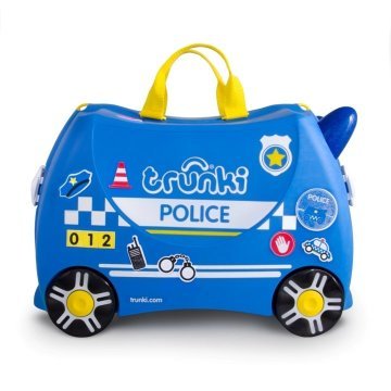 Trunki Çocuk Bavulu Polis Arabası Percy
