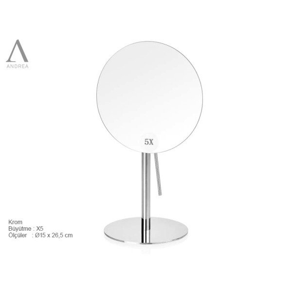 BA19047 Makyaj Aynası Ayaklı Ayarlı X5 Büyteç