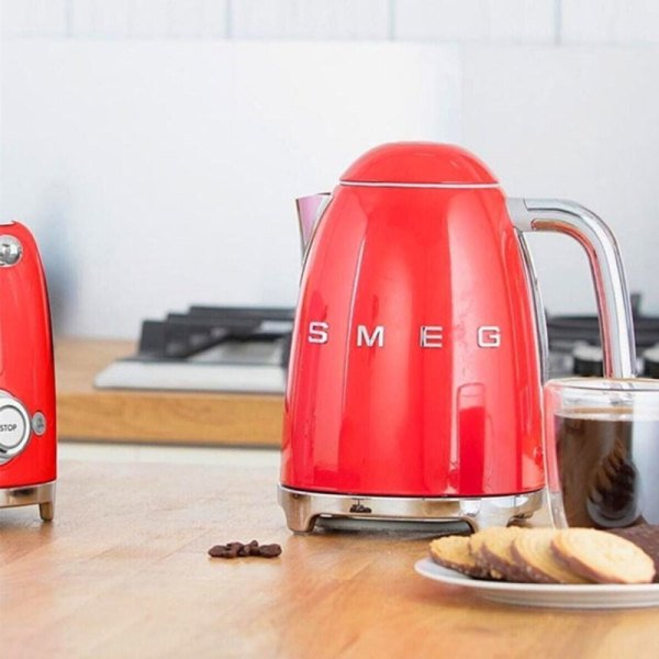 Smeg Su Isıtıcı Kırmızı KLF04RDEU Isı Ayarlı