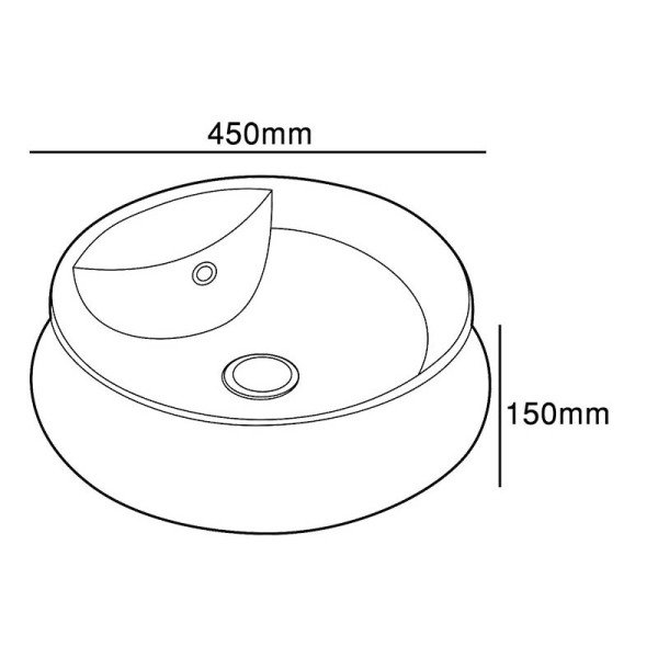 E-4045-2 Porselen Lavabo