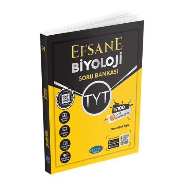 Efsane Yayınları TYT Biyoloji Soru Bankası