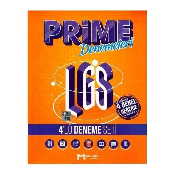 Mozaik Yayınları 8. Sınıf LGS Prime 4 lü Deneme