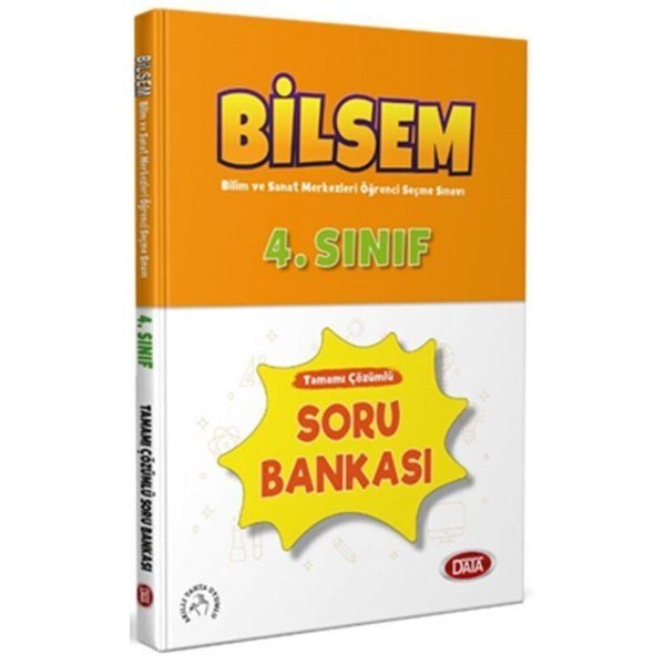 Data Yayınları 4. Sınıf Bilsem Tamamı Çözümlü Soru Bankası