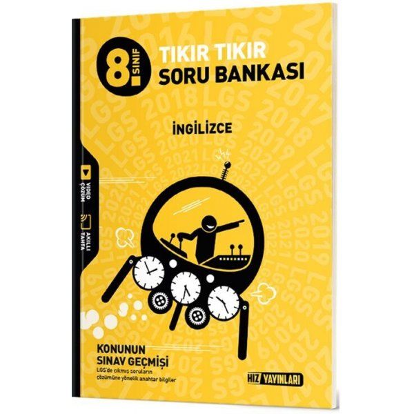 Hız Yayınları 8. Sınıf İngilizce Tıkır Tıkır Soru Bankası