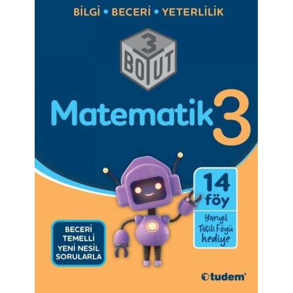 Tudem Yayınları 3. Sınıf Matematik 3 Boyut