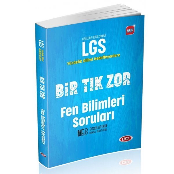 Data Yayınları 8. Sınıf LGS Fen Bilimleri Bir Tık Zor Soruları