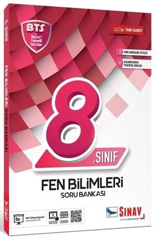 Sınav Yayınları 8. Sınıf LGS Fen Bilimleri Soru Bankası