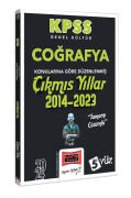 Yargı Yayınları 2024 KPSS Genel Kültür Coğrafya Konularına Göre Düzenlenmiş Tamamı Çözümlü Çıkmış Yıllar (2014-2023)
