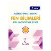 Karekök Yayınları 7. Sınıf Modüler Piramit Sistemiyle Fen Bilimleri Konu Anlatımı ve Soru Çözümü