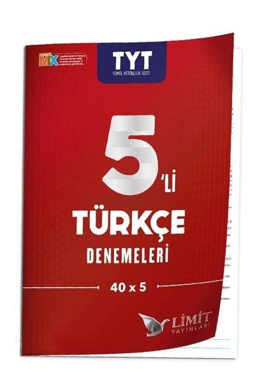 Limit Yayınları YKS TYT Türkçe 5 li Deneme