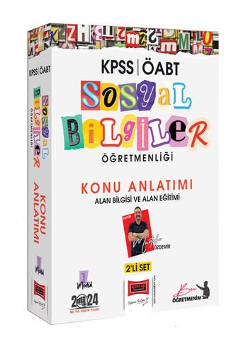 Yargı Yayınları 2024 ÖABT Sosyal Bilgiler Öğretmenliği Konu Anlatımı 2 li Set (Alan Bilgisi ve Alan Eğitimi)