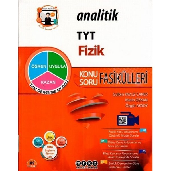 Merkez Yayınları TYT Fizik Analitik Konu Anlatımlı Soru Bankası Fasiküllleri