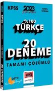 Yargı Yayınları 2023 KPSS Türkçe Tamamı Çözümlü 20 Deneme