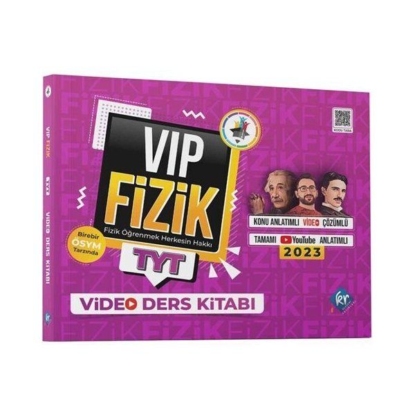 KR Akademi TYT Fizik VİP Video Ders Kitabı Eko