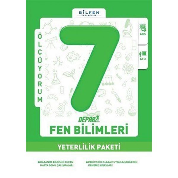 Bilfen Yayınları 7. Sınıf Fen Bilimleri Depar Yeterlilik Paketi