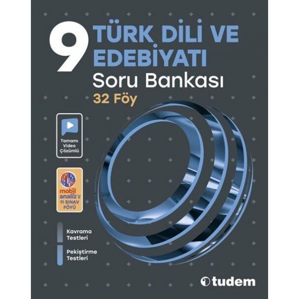 Tudem Yayınları 9. Sınıf Türk Dili ve Edebiyatı Soru Bankası