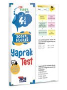 Açı Yayınları 4.Sınıf Sosyal Bilgiler Çek Kopart Yaprak Test