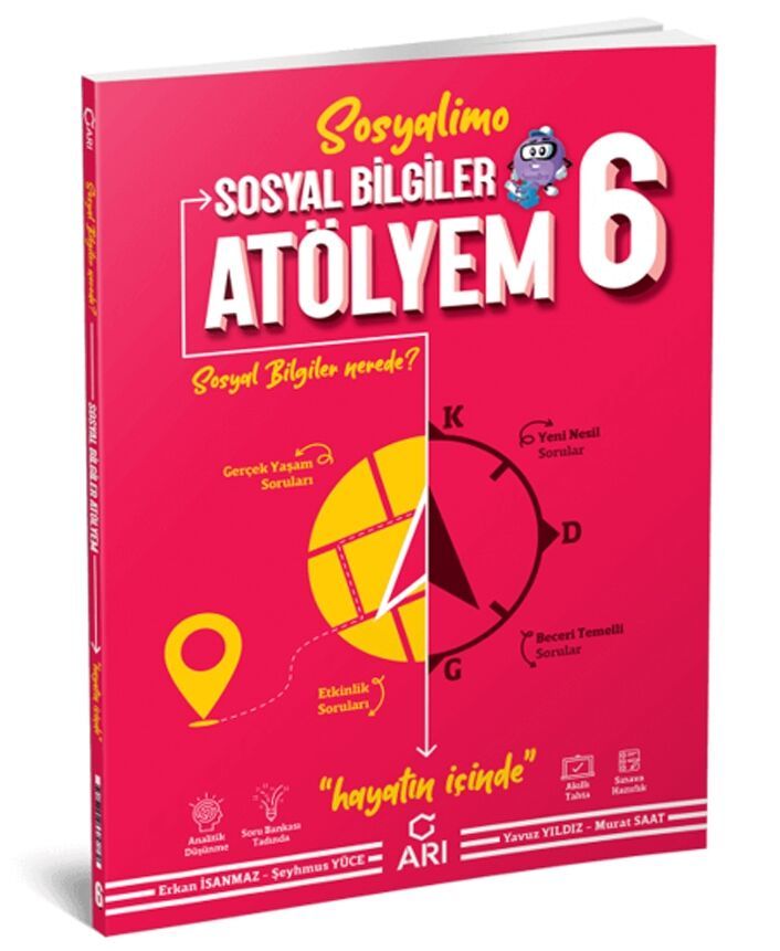 Arı Yayıncılık 6. Sınıf Sosyal Bilgiler Atölyem