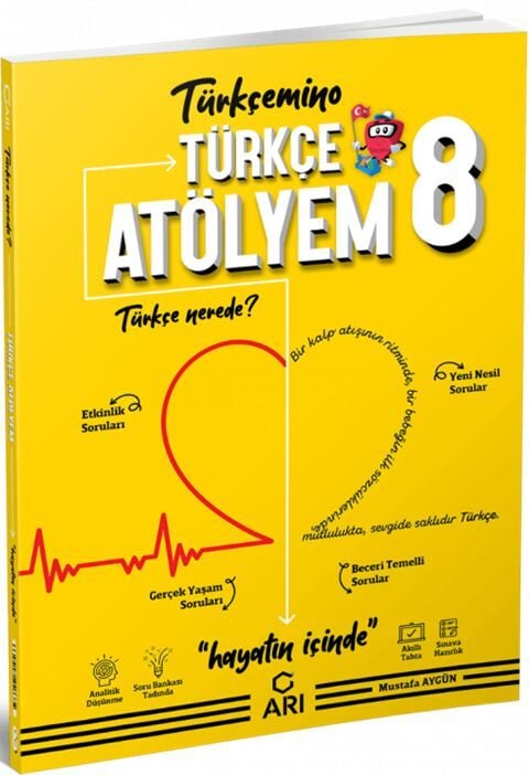 Arı Yayıncılık 8. Sınıf Türkçe Atölyem Türkçemino