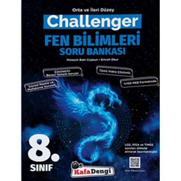 Kafa Dengi Yayınları 8. Sınıf LGS Fen Bilimleri Challenger Soru Bankası