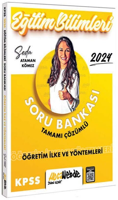 HocaWebde 2024 KPSS Eğitim Bilimleri Öğretim İlke ve Yöntemleri Tamamı Çözümlü Soru Bankası