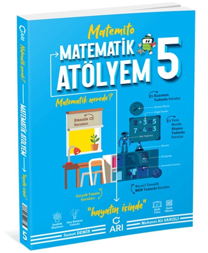 Arı Yayıncılık 5. Sınıf Matematik Atölyem Matemito