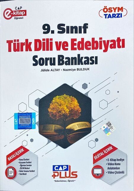 Çap Yayınları 9. Sınıf Anadolu Lisesi Türk Dili ve Edebiyatı Soru Bankası