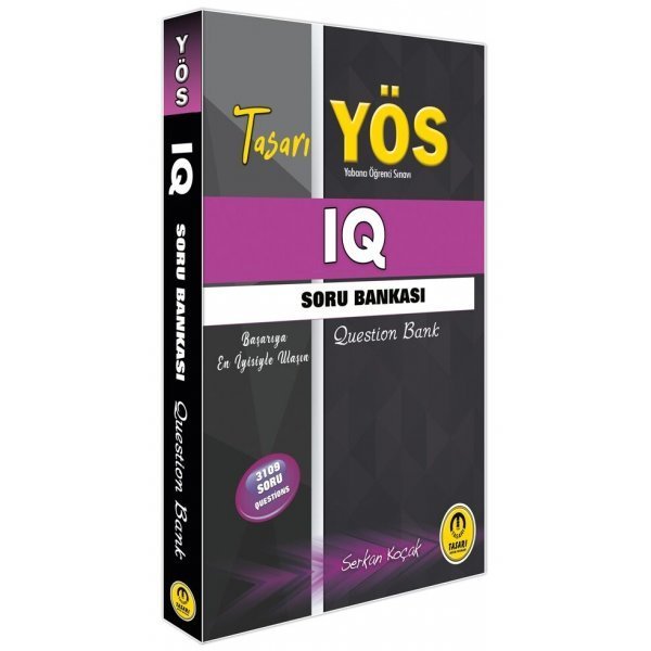 Tasarı Yayınları 2021 YÖS IQ Soru Bankası