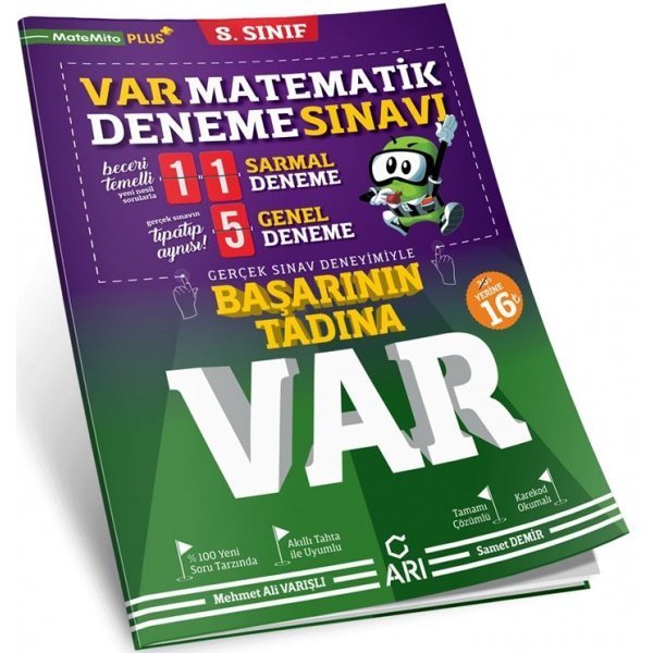 Arı Yayıncılık 8. Sınıf Matematik VAR Deneme Sınavı