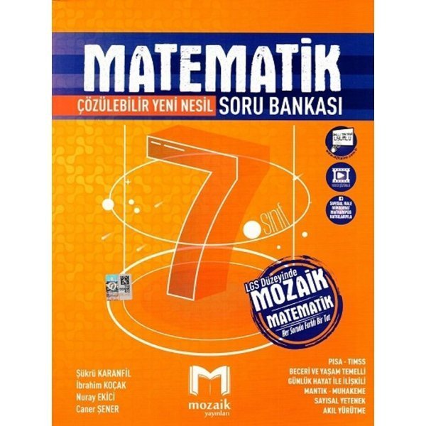 Mozaik Yayınları 7. Sınıf Matematik Soru Bankası