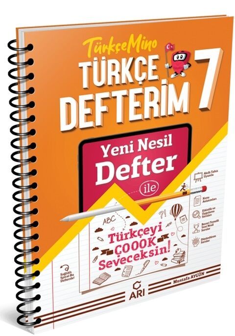 Arı Yayıncılık 7. Sınıf Türkçe Akıllı Defteri