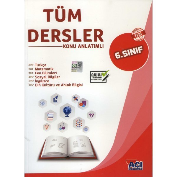 Açı Yayınları 6.Sınıf Tüm Dersler Konu Anlatımlı