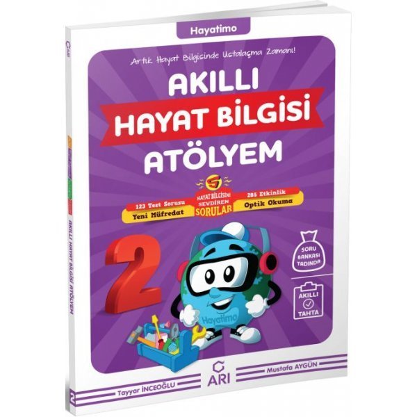 Arı Yayıncılık 2. Sınıf Hayatimo Akıllı Hayat Bilgisi Atölyem