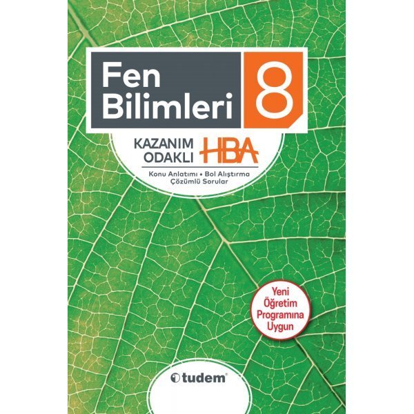 Tudem Yayınları 8.Sınıf Fen Bilimleri Kazanım Odaklı HBA