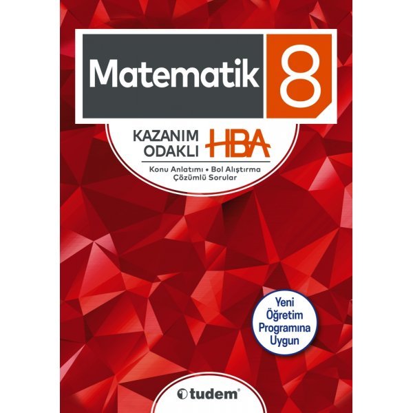 Tudem Yayınları 8.Sınıf Matematik Kazanım Odaklı HBA